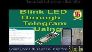 Blink LED Through Telegram using ESP32