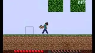 Видео игры Бумажный Майнкрафт 2д