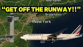 JFK TOWER GETS ANGRY AT AIR FRANCE PILOT FOR TAKING TOO LONG TO EXIT THE RUNWAY “Pilot Deviation”