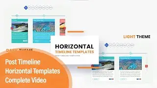 MUST WATCH THIS: Horizontal Timeline Templates in Post Timeline Plugin