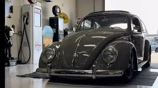 VW air ride sedan / closer look at the details of the RAD 59 #carcheck