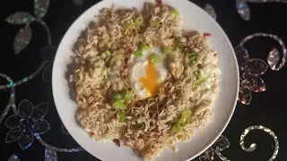 Доширак с яйцом и сыром очень быстро и вкусно