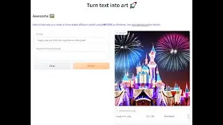 AMD GPU/Windows Web GUI for running Stable diffusion