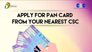 CSC Pan Card Apply | New Pan Card Apply 2021 | UTI Pan Card kaise Apply Kare Hindi.