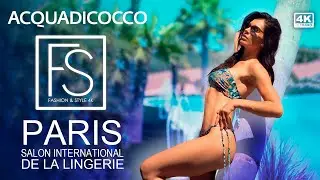 ACQUADICOCCO  Italian Luxury Swimwear s2024 EXCLUSIVE 4K Salon International de La lingerie Paris