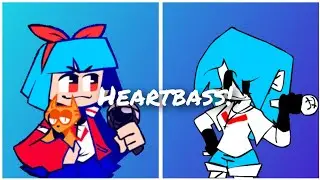 (FNF REQUEST) Heartbass but Sarusky (Sora) and NuSky sing it