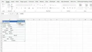 TRIM Function