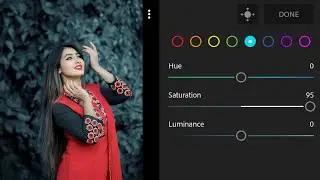 Lightroom Dark Grey Tone Photo Editing | Lightroom Background Colour Change