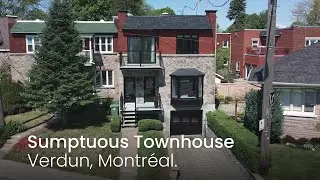 Sumptuous townhouse in Verdun, Montréal, Canada - Pix House Tours