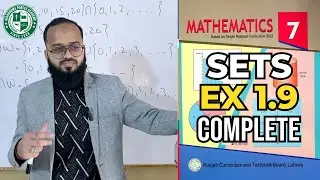 CLASS 7 MATH NEW BOOK CHAPTER 1 EXERCISE 1.9 | CLASS 7 MATH NEW BOOK UNIT 1 EXERCISE 1.9