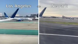 Flying From LA to Newark | JETBLUE A321 (ATC Audio on Take off)