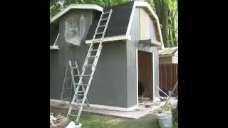 Backyard Shed Rebuild  #construction #diy #shed #sheddesign #diyprojects