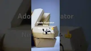 Adobe illustrator beta new update (mockup)