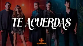 HA-ASH, Reik - Te Acuerdas (Video Letra/Lyrics)
