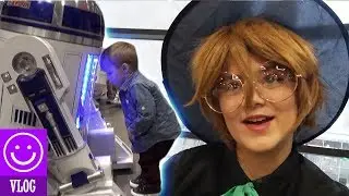 Comic Con 2017!  Micah Meets R2D2!  |  KITTIESMAMA