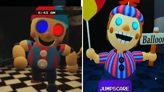 Roblox Freggy Chapter 2 BALLOON BOY vs  New BALLOON BOY Jumpscare