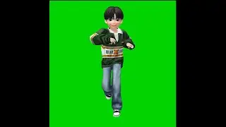 no copyright // boy dance //  green screen //🕺 cartoon animation // video!