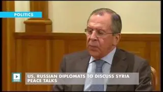 US, Russian diplomats to discuss Syria peace talks