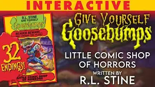 *MULTIPLE ENDINGS* Give Yourself GOOSEBUMPS: Little Comic Shop Of Horrors by R.L. Stine (Audiobook)