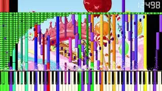 Black MIDI - Tobu - Candyland 61K Notes