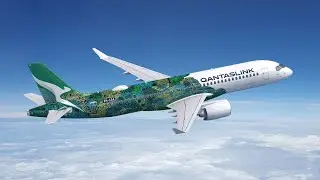 QantasLink swaps iconic red for green in its new A220 livery