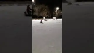Детский  снегокат с мотором!