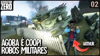 Agora é Coop! Robôs Militares Especializados começaram a aparecer! - Generation Zero