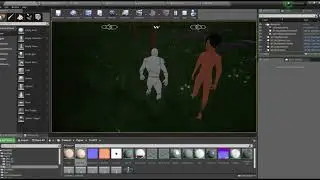 UE4 Character test(stylized shadow)