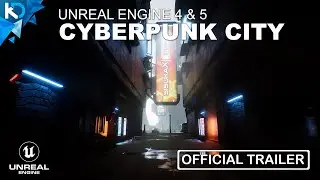 Cyberpunk City - Unreal Engine 4 