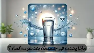ماذا يحدث في جسمك بعد شرب الماء؟💧🌊🚰🫗