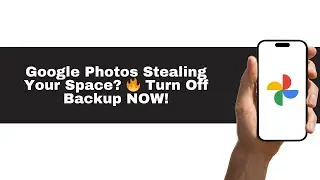 How to Turn Off Google Photos Backup | Google Photos Draining Your Cloud? ☁️ Fix It Now!