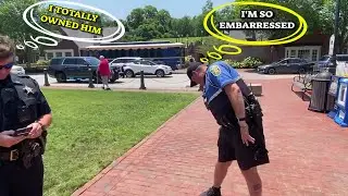 Female Cop ID Refusal | Cops Don't Like Us
