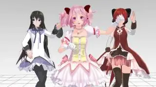[MMD] Sexy Love - สาวน้อยเวทมนต์มาโดกะ / 'w' /