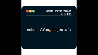 Domain-Driven Design with PHP - Value Objects