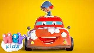 🫧 Splish splash! 🫧 É hora de lavar o carro! 🚘 | Música Infantil | HeyKids em Português