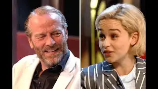 Emilia Clarke and Iain Glen talk about the 
