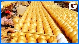 Oddly Satisfying Videos of Workers Making