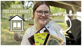 Visiting Free Little Libraries in My Town | Tiny Book Haul