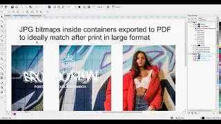 Corel Draw bug - Bitmap Shifting inside containers exported to PDF for print
