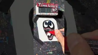 【ASMR】Drawing VENOM in 40 Sec