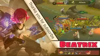 SUPER!! NEW HERO BEATRIX is broken MM | MLBB...