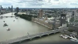 Big Ben from London Eye