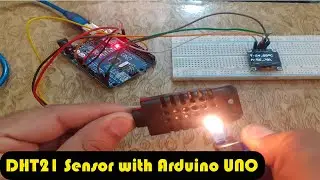 DHT21 Sensor with Arduino UNO