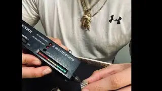 Diamond testing my rings 😯