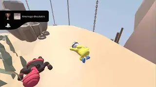 Human Fall Flat Underwater Trophy "Subpar parking job"