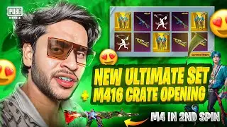 Most Luckiest 😍 Untamed Celestial Ultimate Set + M416 Crate Opening 🔥