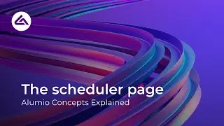 The scheduler page