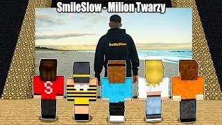 REAKCJA KRÓLOWEJ PSZCZÓŁ, PATI, SEBKA, ALKA na PIOSENKĘ SMILESLOW - MILION TWARZY w Minecraft!