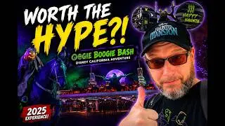Oogie Boogie Bash 2025 at Disney California Adventure | Villains, Treat Trails & Spooky Vibes!