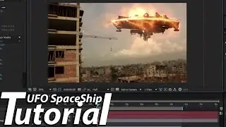After Effects Tutorial | UFO SpaceShip